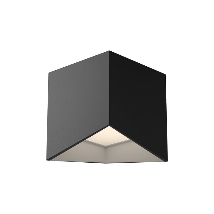 Kuzco Lighting FM31205-BK/WH LED Flush Mount, Black/White
