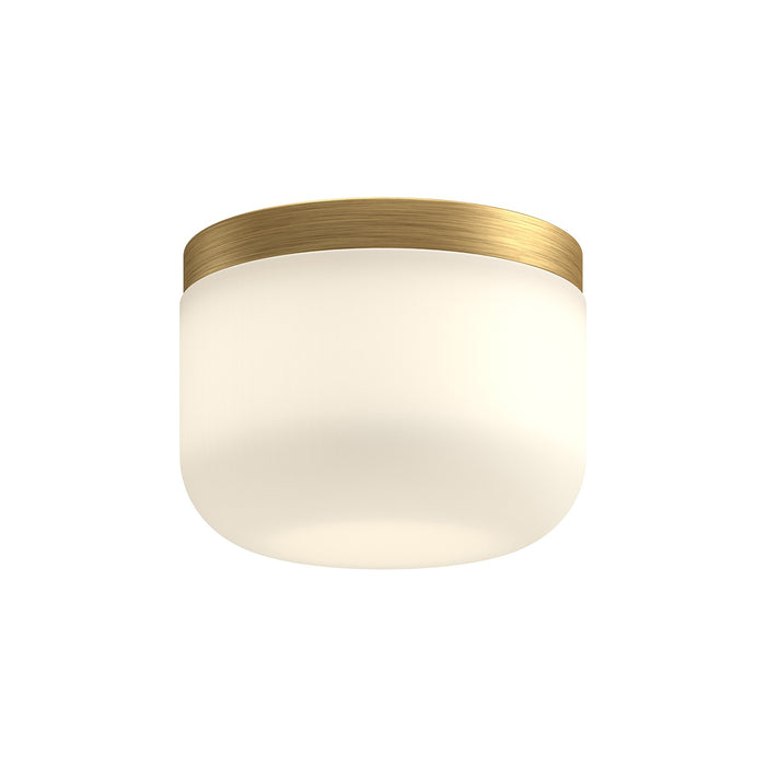 Kuzco Lighting FM53005-BG/OP LED Flush Mount, Brushed Gold/Opal Glass
