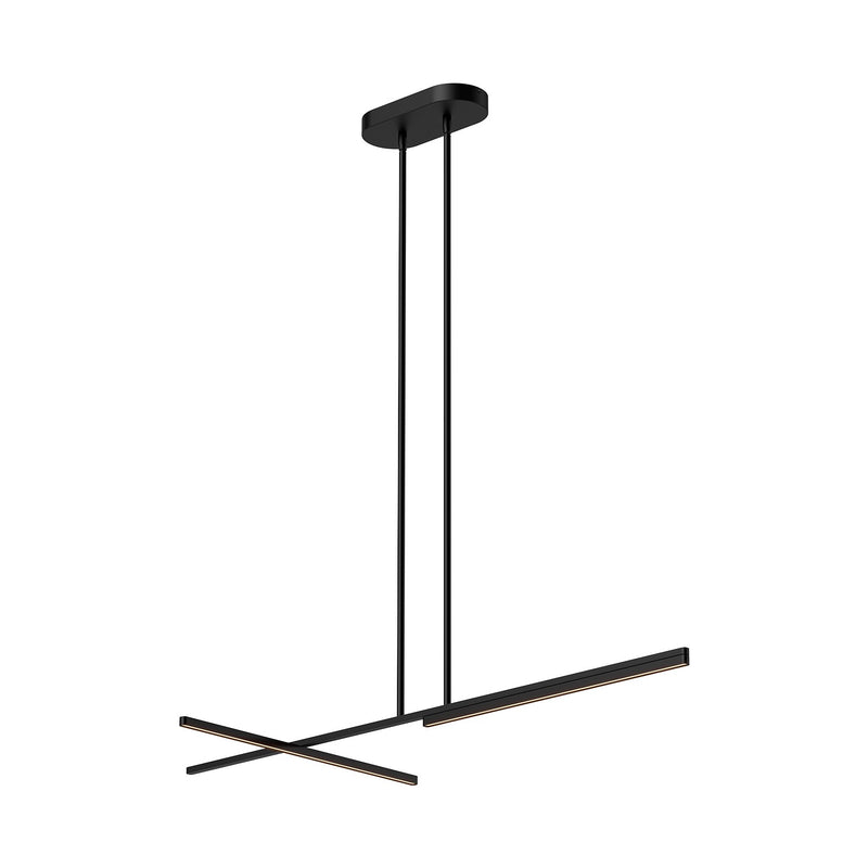 Kuzco Lighting LP28748-BK LED Linear Pendant, Black