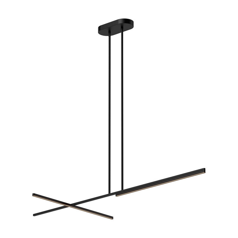 Kuzco Lighting LP28760-BK LED Linear Pendant, Black