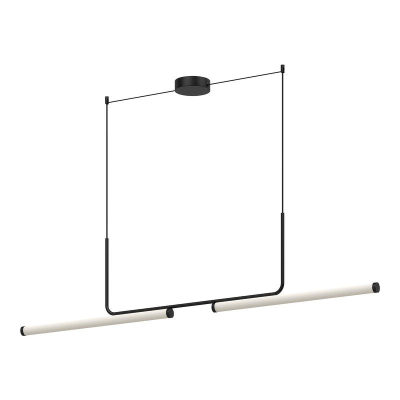 Kuzco Lighting LP73073-BK LED Linear Pendant, Black
