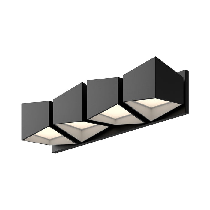 Kuzco Lighting VL31224-BK/WH LED Vanity, Black/White