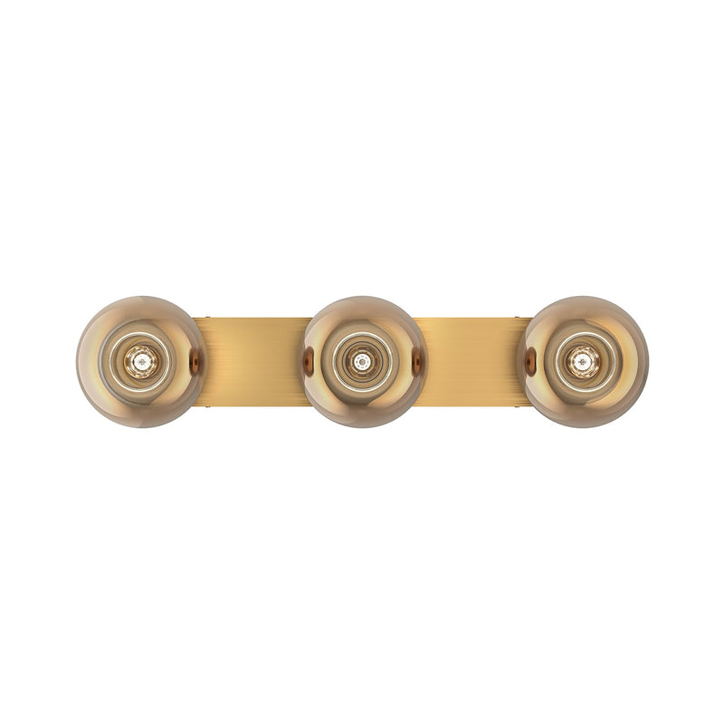 Kuzco Lighting VL57532-BG/CP Three Light Vanity, Brushed Gold/Copper