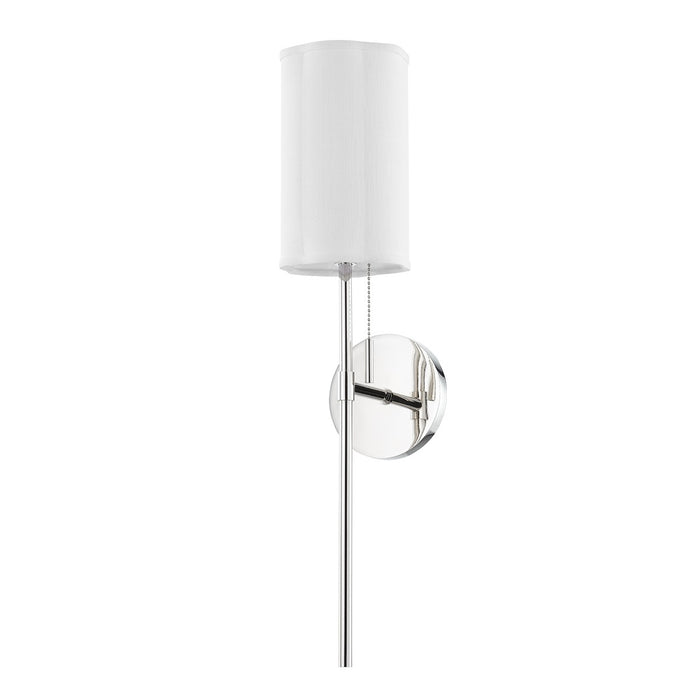 Mitzi H673101-PN One Light Wall Sconce, Polished Nickel