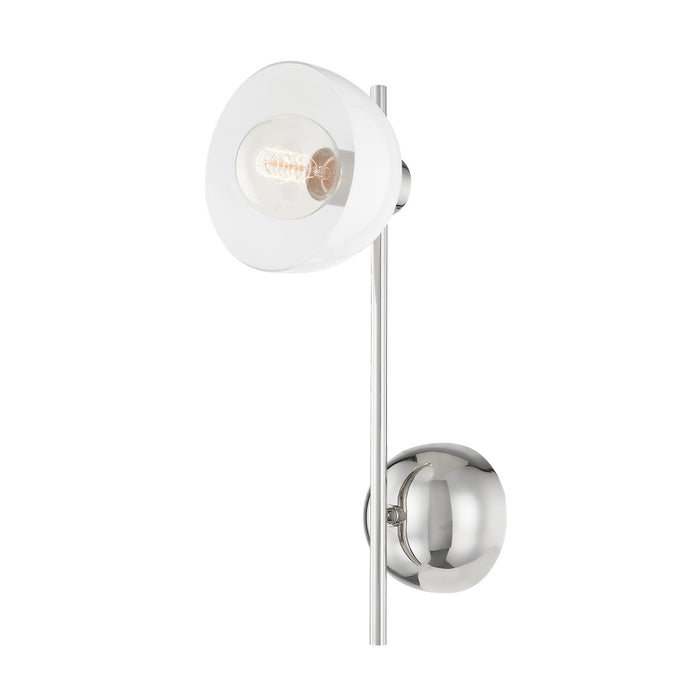 Mitzi H724101-PN One Light Wall Sconce, Polished Nickel