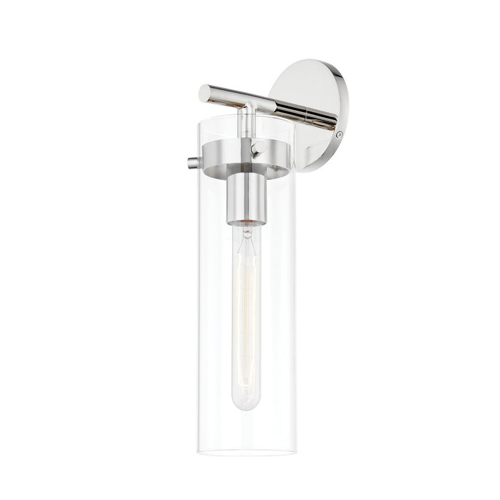 Mitzi H756101-PN One Light Wall Sconce, Polished Nickel