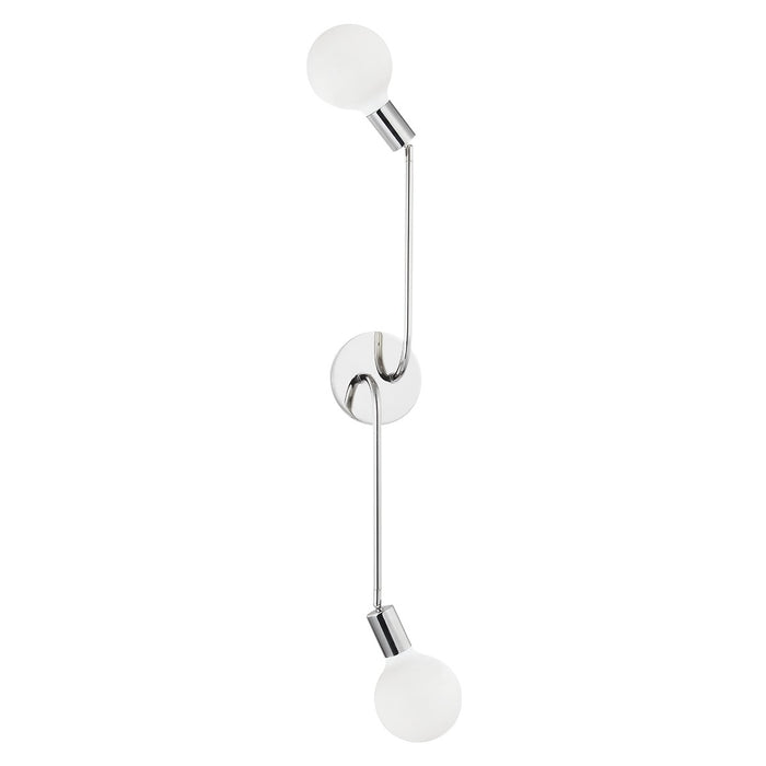 Mitzi H774102-PN Two Light Wall Sconce, Polished Nickel