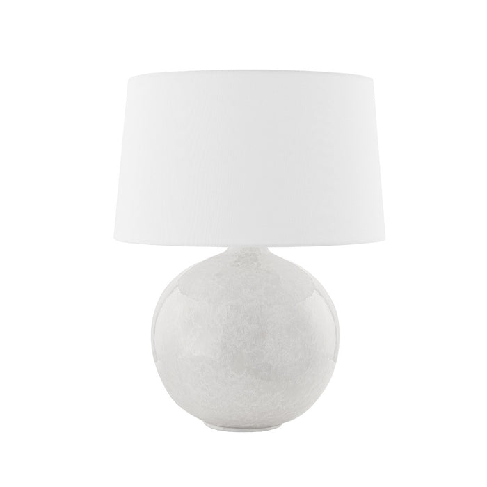 Mitzi HL734201-AGB/CGS One Light Table Lamp, Aged Brass