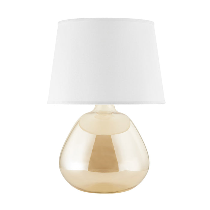 Mitzi HL776201-AGB One Light Table Lamp, Aged Brass
