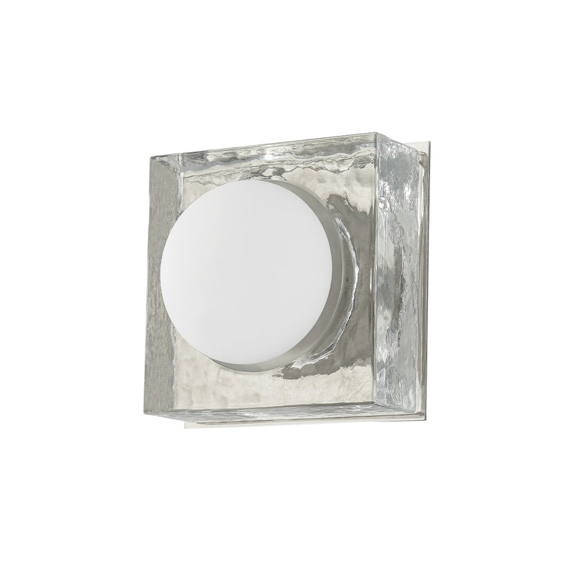 Hudson Valley 1601-PN LED Wall Sconce, Polished Nickel