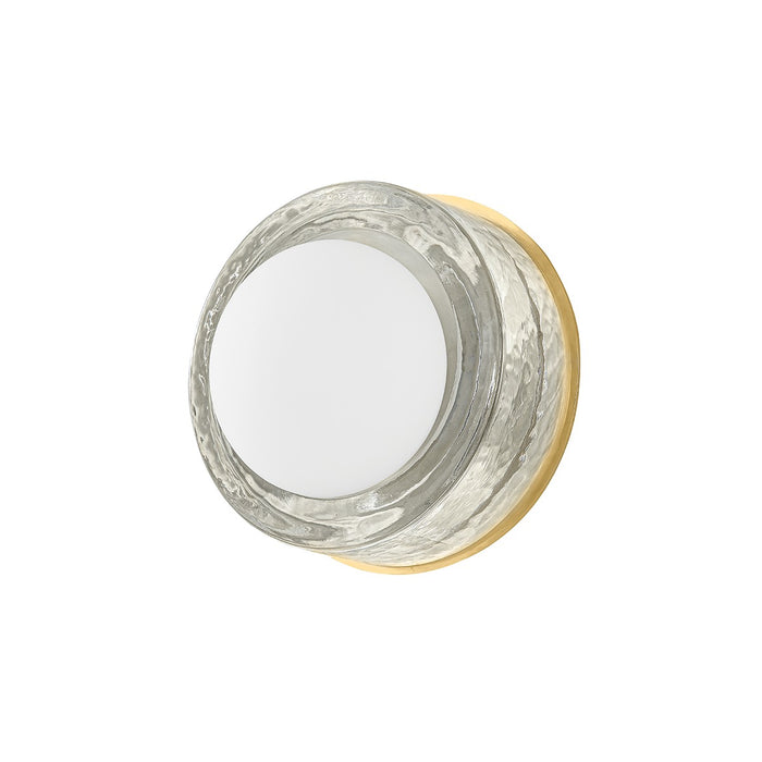 Hudson Valley 1602-AGB LED Wall Sconce, Aged Brass