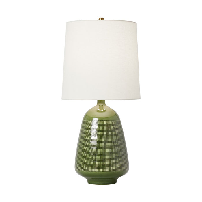 Visual Comfort Studio AET1131GRN1 One Light Table Lamp, Green