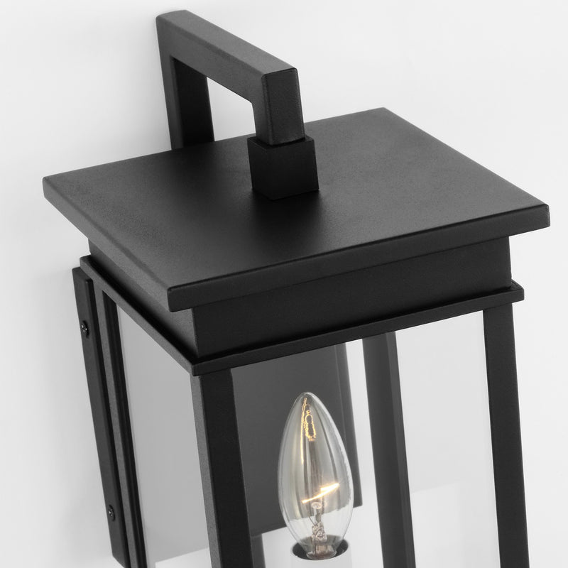 Visual Comfort Studio CO1461TXB One Light Outdoor Wall Sconce, Textured Black