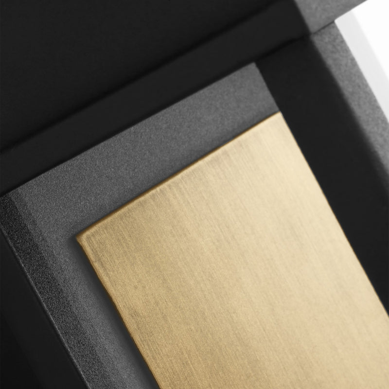 Visual Comfort Studio CO1501TXB One Light Outdoor Wall Sconce, Textured Black