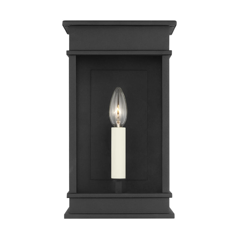 Visual Comfort Studio CO1501TXB One Light Outdoor Wall Sconce, Textured Black