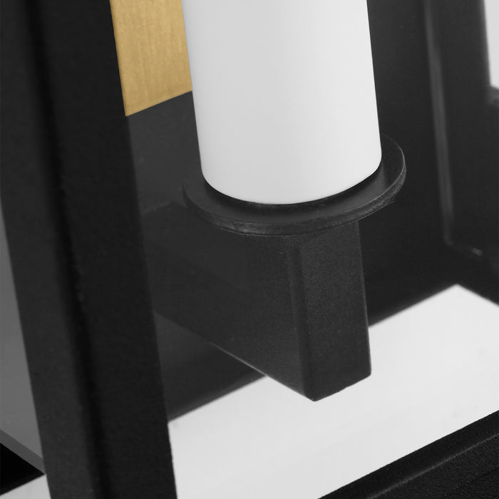 Visual Comfort Studio CO1511TXB One Light Outdoor Wall Sconce, Textured Black