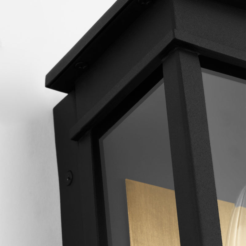 Visual Comfort Studio CO1511TXB One Light Outdoor Wall Sconce, Textured Black