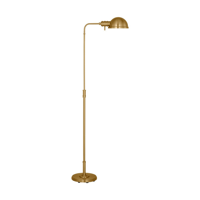 Visual Comfort Studio CT1251BBS1 One Light Floor Lamp, Burnished Brass