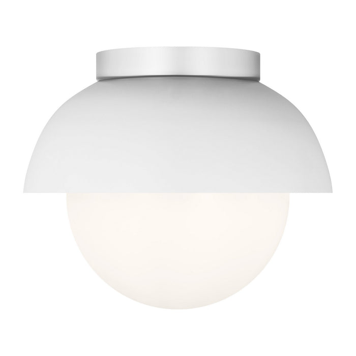 Visual Comfort Studio DJF1011MWT One Light Flush Mount, Matte White