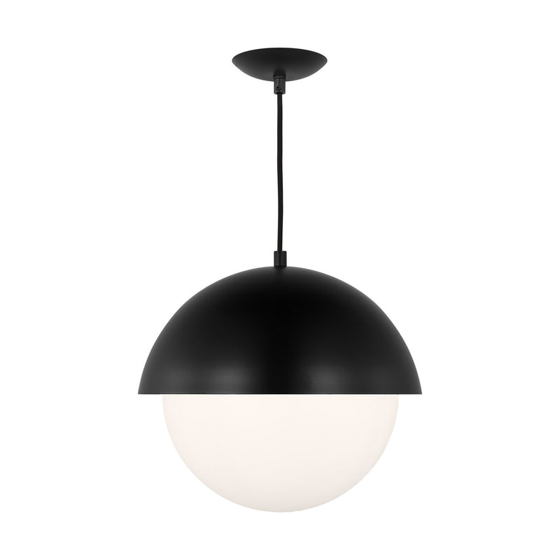 Visual Comfort Studio DJP1041MBK One Light Pendant, Midnight Black