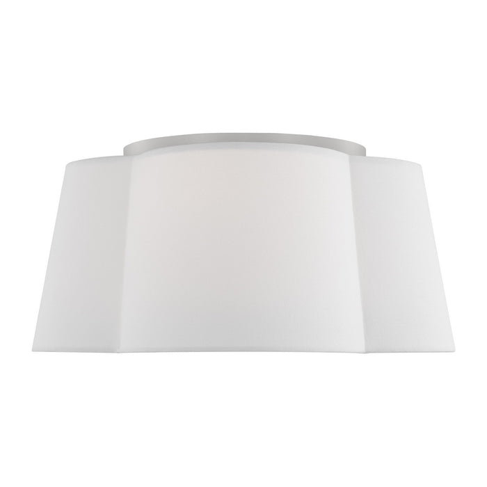 Visual Comfort Studio KSF1082 Two Light Flush Mount, Burnished Brass