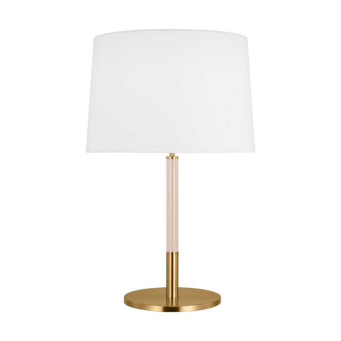 Visual Comfort Studio KST1041BBSBLH1 One Light Table Lamp, Burnished Brass