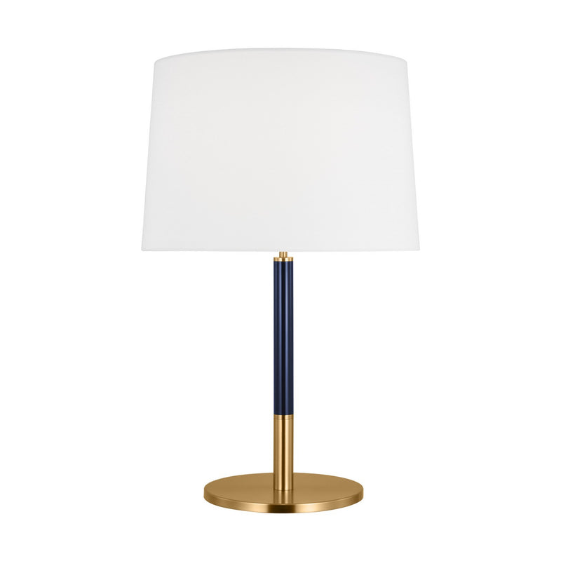 Visual Comfort Studio KST1041BBSNVY1 One Light Table Lamp, Burnished Brass