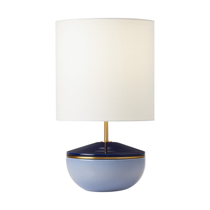 Visual Comfort Studio KST1091CPB1 One Light Table Lamp, Polar Blue