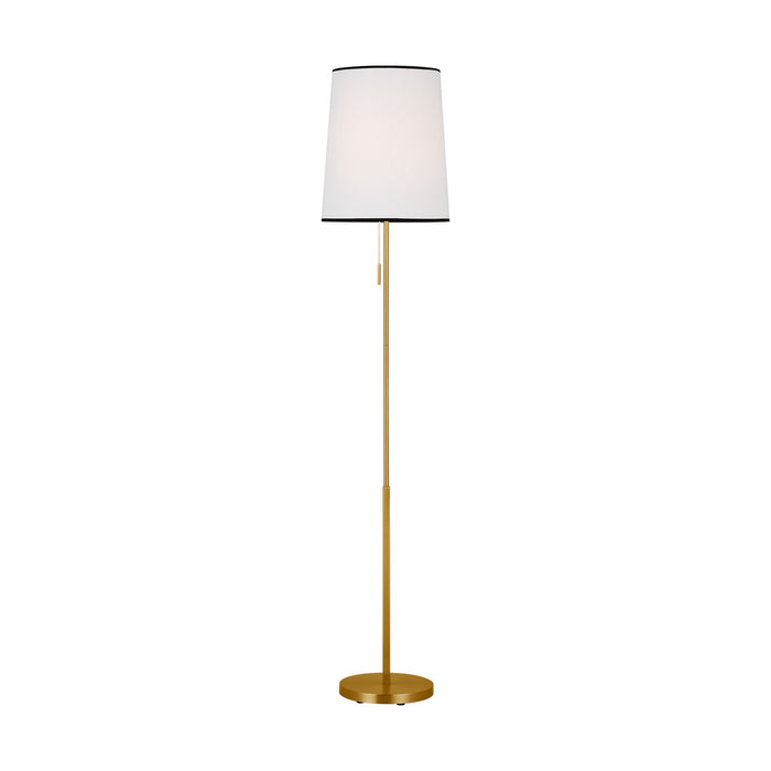 Visual Comfort Studio KST1111BBS1 One Light Floor Lamp, Burnished Brass