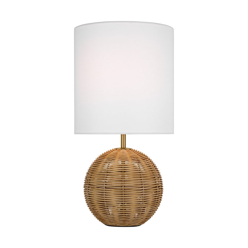 Visual Comfort Studio KST1151BBS1 One Light Table Lamp, Burnished Brass