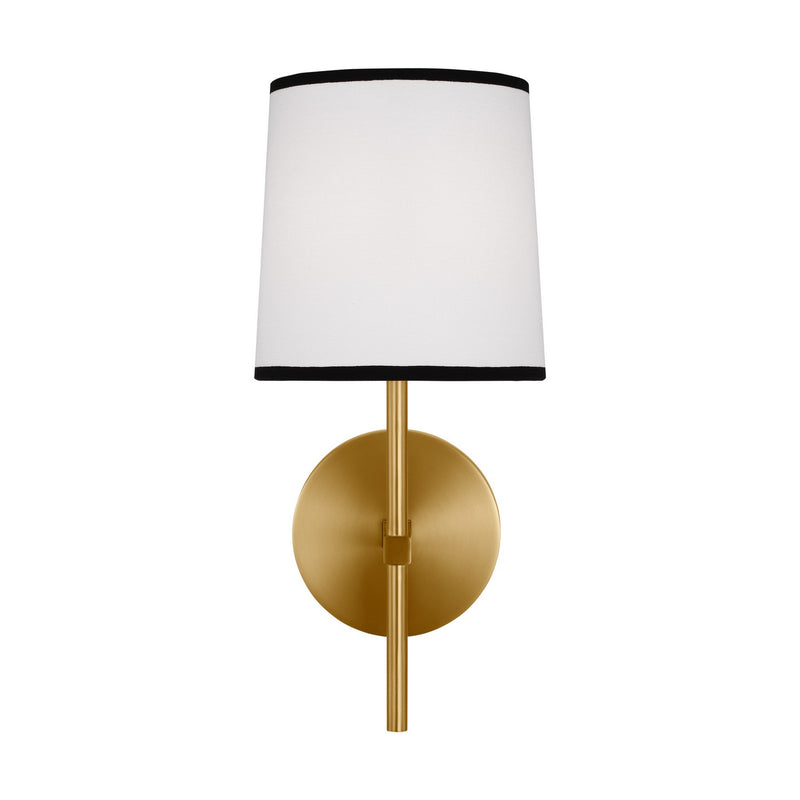 Visual Comfort Studio KSW1121BBS One Light Bath Vanity, Burnished Brass