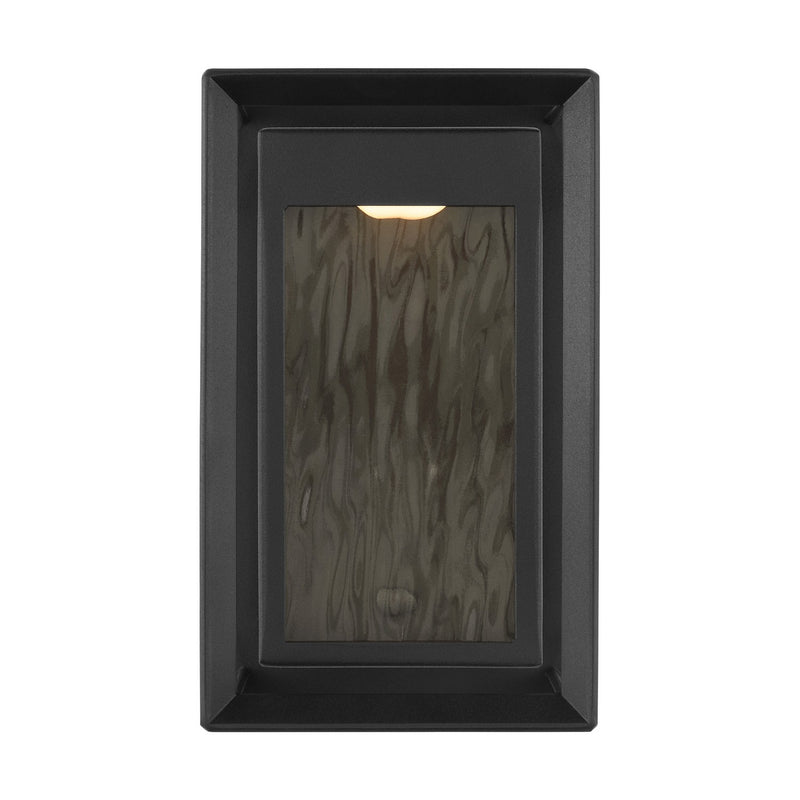 Visual Comfort Studio OL13700TXB-L1 LED Outdoor Wall Fixture, Textured Black