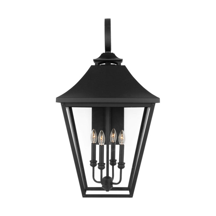 Visual Comfort Studio OL14405TXB Four Light Outdoor Wall Sconce, Textured Black