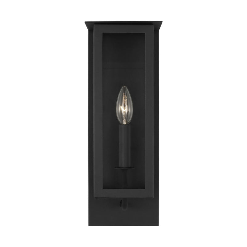 Visual Comfort Studio TFO1001TXB One Light Outdoor Wall Sconce, Textured Black