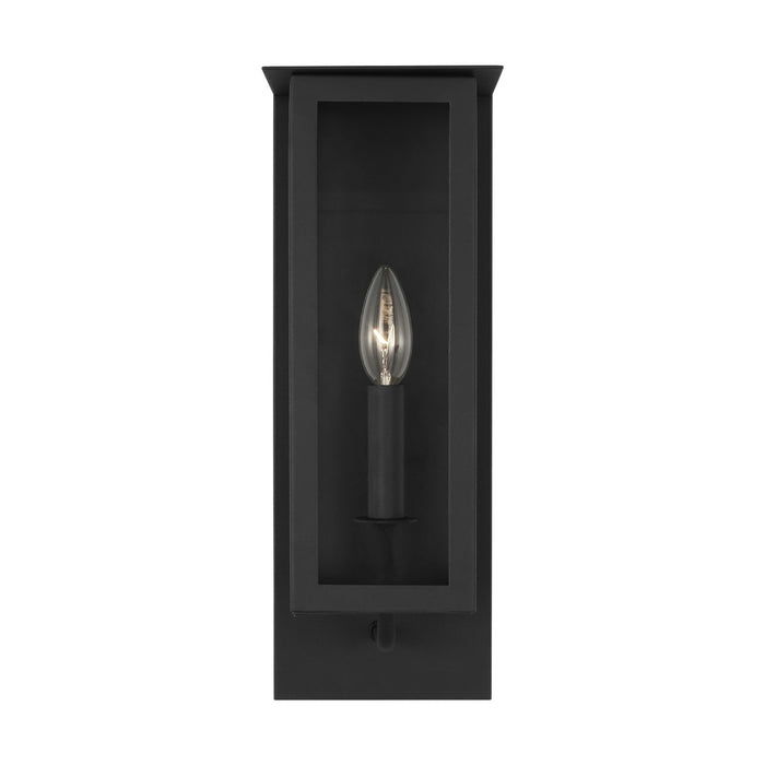 Visual Comfort Studio TFO1001TXB One Light Outdoor Wall Sconce, Textured Black