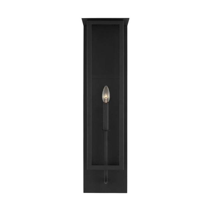 Visual Comfort Studio TFO1021TXB One Light Outdoor Wall Sconce, Textured Black