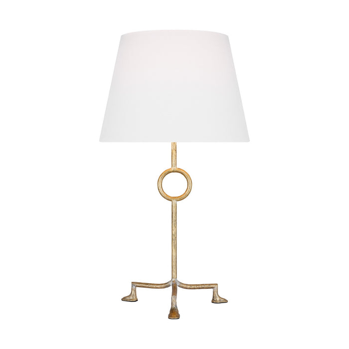 Visual Comfort Studio TFT1021CGD1 One Light Table Lamp, Coastal Gild