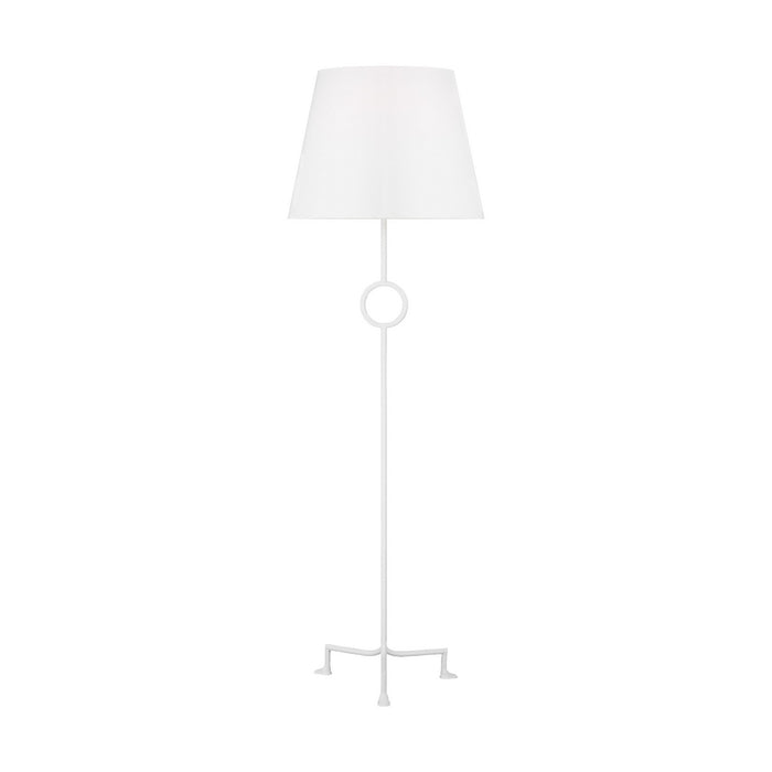 Visual Comfort Studio TFT1031MWT1 One Light Floor Lamp, Matte White