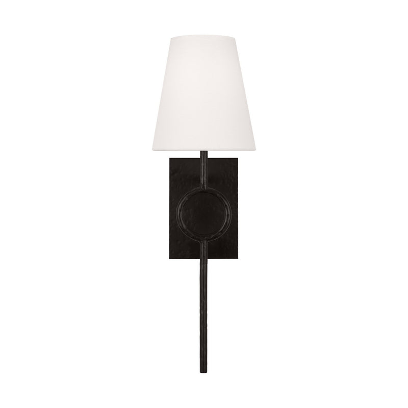 Visual Comfort Studio TFW1021AI One Light Wall Sconce, Aged Iron