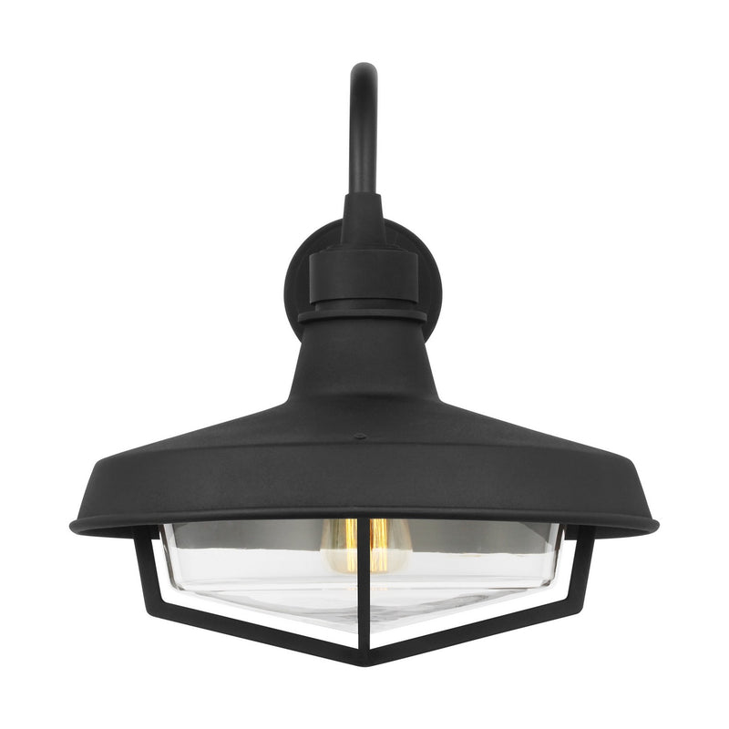 Visual Comfort Studio TO1001TXB One Light Outdoor Wall Sconce, Textured Black