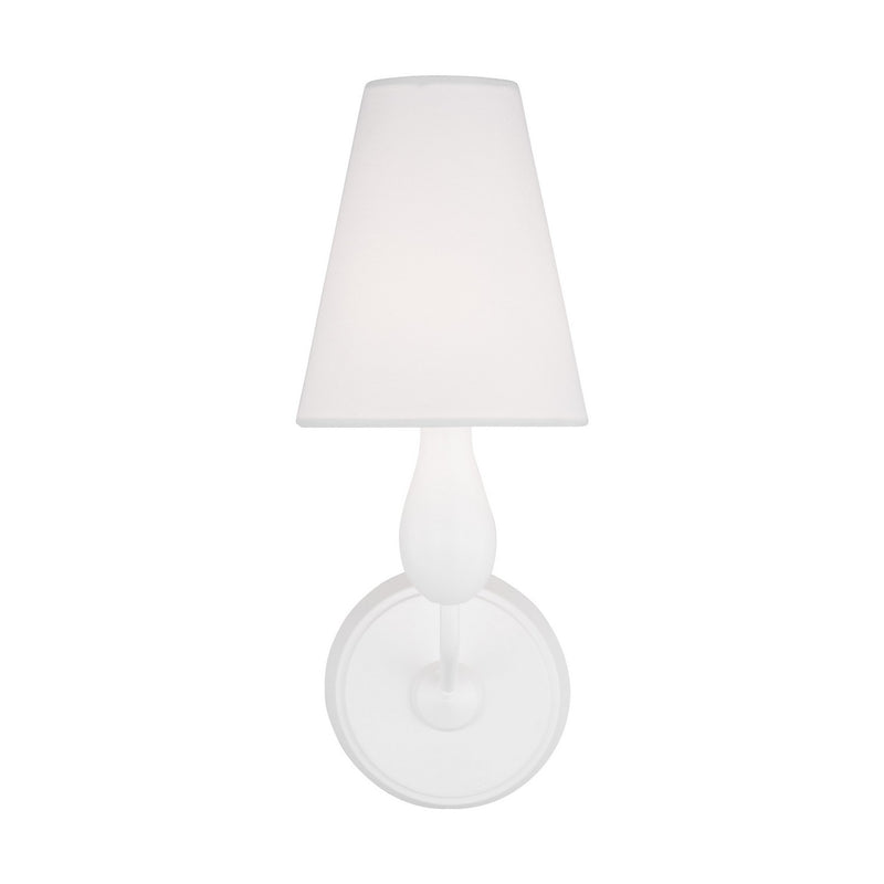 Visual Comfort Studio TW1161MWT One Light Bath Vanity, Matte White