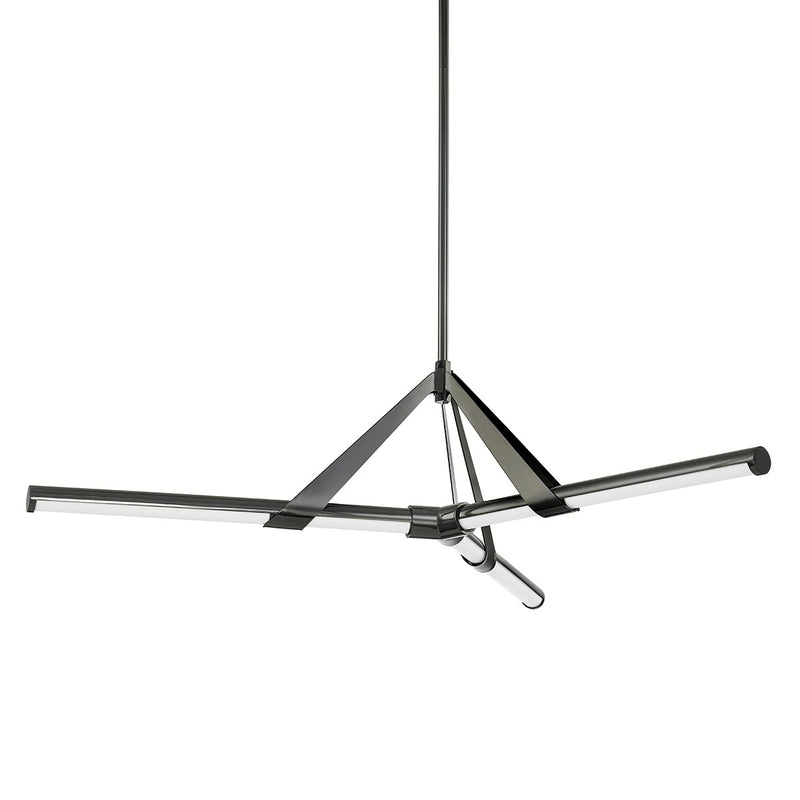 Hudson Valley 3046-BLNK LED Chandelier, Black Nickel