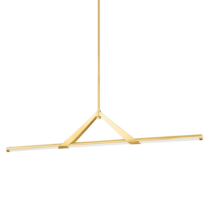 Hudson Valley 3060-AGB LED Island Pendant, Aged Brass
