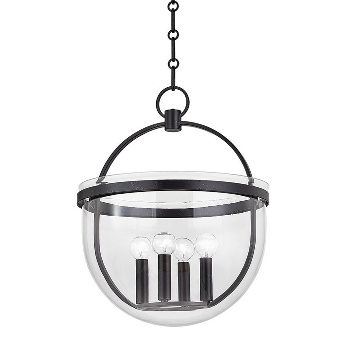 Hudson Valley 3321-AI Four Light Lantern, Aged Iron
