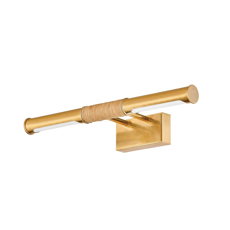 Hudson Valley 3518-AGB LED Picture Light, Aged Brass