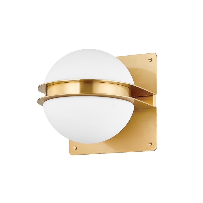 Hudson Valley 5900-AGB LED Wall Sconce, Aged Brass