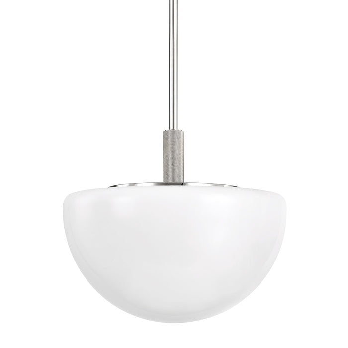 Hudson Valley 5919-PN One Light Pendant, Polished Nickel