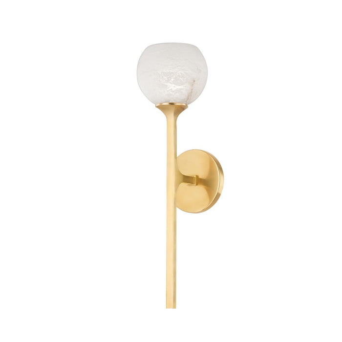 Hudson Valley 7121-AGB LED Wall Sconce, Aged Brass