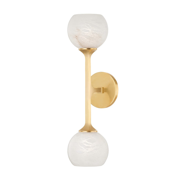 Hudson Valley 7122-AGB LED Wall Sconce, Aged Brass