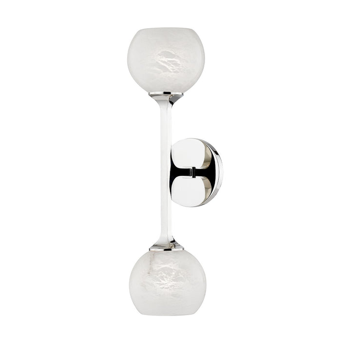 Hudson Valley 7122-PN LED Wall Sconce, Polished Nickel